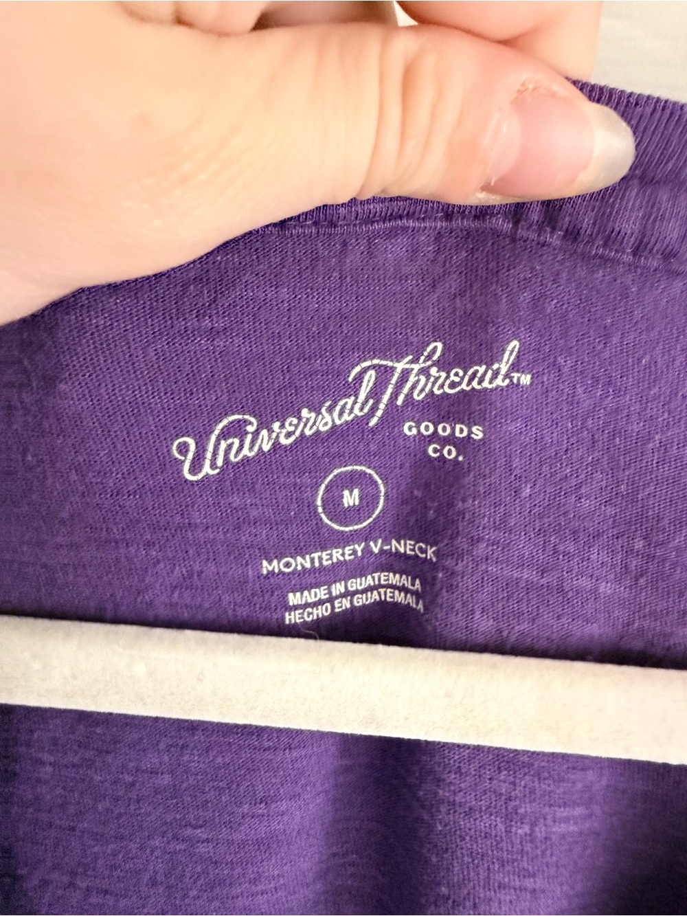 3 for 1 Everyday V-Neck Tees- Purple / Fuchsia - Picture 8 of 13